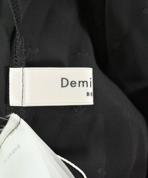 Demi-Luxe BEAMS（デミルクスビームス）ブラウス 黒 サイズ:38(M位) レディース/2200615078052