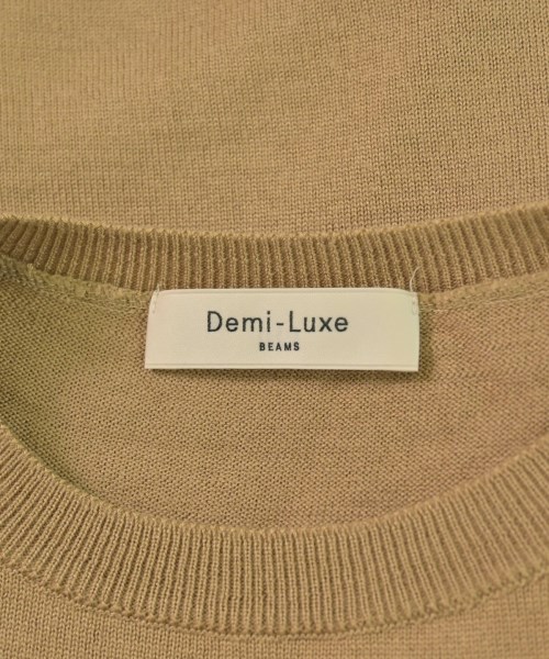 Demi-Luxe BEAMS（デミルクスビームス）ニット・セーター ベージュ サイズ:-(XL位) レディース/2200611513069