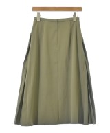 Demi-Luxe BEAMS（デミルクスビームス）ロング・マキシ丈スカート カーキ サイズ:36(S位) レディース/2200614623017