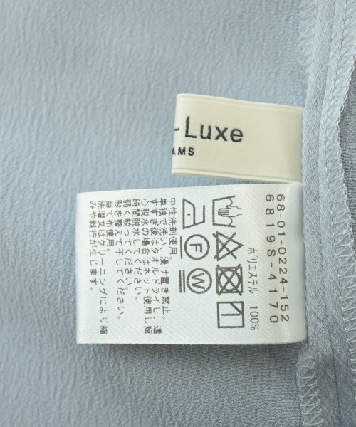 Demi-Luxe BEAMS（デミルクスビームス）ブラウス 青 サイズ:F レディース/2200609524275