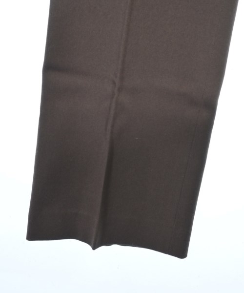 Demi-Luxe BEAMS（デミルクスビームス）スラックス 茶 サイズ:34(XS位) レディース/2200619228057