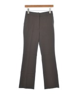 Demi-Luxe BEAMS（デミルクスビームス）スラックス 茶 サイズ:34(XS位) レディース/2200619228057