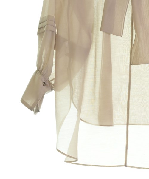 Demi-Luxe BEAMS（デミルクスビームス）ブラウス グレー サイズ:36(S位) レディース/2200611992055