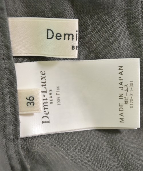 Demi-Luxe BEAMS（デミルクスビームス）ブラウス カーキ サイズ:36(S位) レディース/2200603346033
