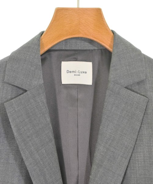 Demi-Luxe BEAMS（デミルクスビームス）ジャケット グレー サイズ:36(S位) レディース/2200670543090