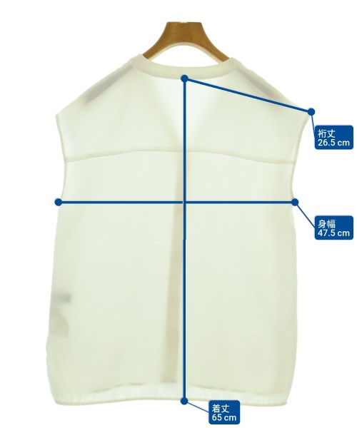 Demi-Luxe BEAMS（デミルクスビームス）ブラウス 白 サイズ:38(M位) レディース/2200668540032