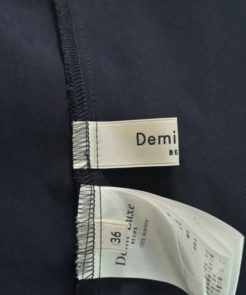 Demi-Luxe BEAMS（デミルクスビームス）ワンピース 紺 サイズ:36(S位) レディース/2200670804108