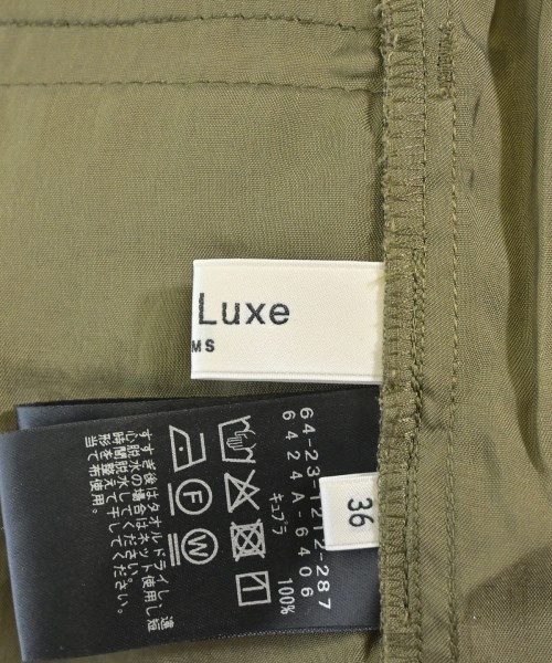 Demi-Luxe BEAMS（デミルクスビームス）カーゴパンツ カーキ サイズ:36(S位) レディース/2200667428010
