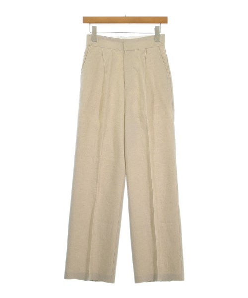 Demi-Luxe BEAMS(デミルクスビームス)スラックス ベージュ サイズ:36(S位)/2200670481095