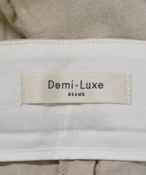 Demi-Luxe BEAMS（デミルクスビームス）スラックス ベージュ サイズ:36(S位) レディース/2200670481095