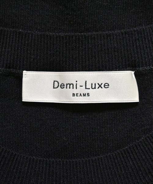 Demi-Luxe BEAMS（デミルクスビームス）ニット・セーター 黒 サイズ:-(S位) レディース/2200669742169