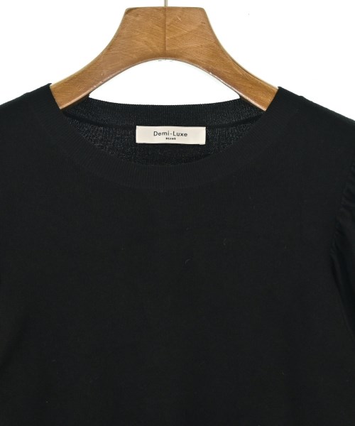 Demi-Luxe BEAMS（デミルクスビームス）ニット・セーター 黒 サイズ:-(S位) レディース/2200669742169