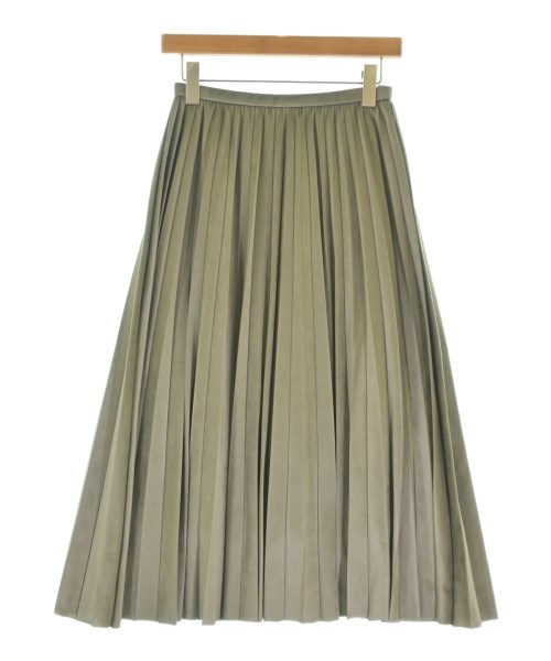 Demi-Luxe BEAMS(デミルクスビームス)ロング・マキシ丈スカート グレー サイズ:36(S位)/2200677642048