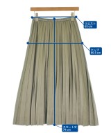 Demi-Luxe BEAMS（デミルクスビームス）ロング・マキシ丈スカート グレー サイズ:36(S位) レディース/2200677642048