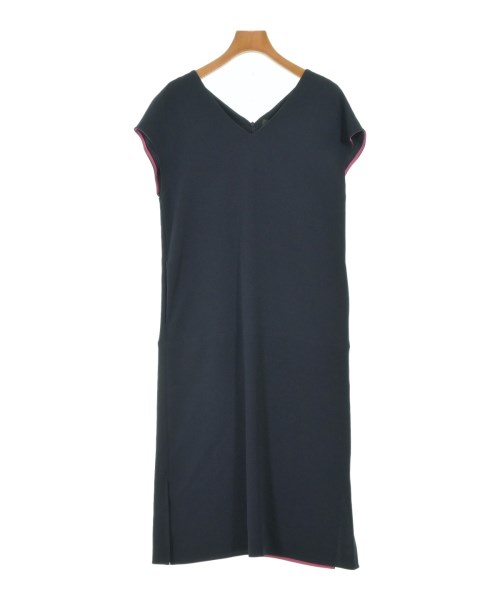 Demi-Luxe BEAMS(デミルクスビームス)ワンピース 紺 サイズ:36(S位)/2200670112012
