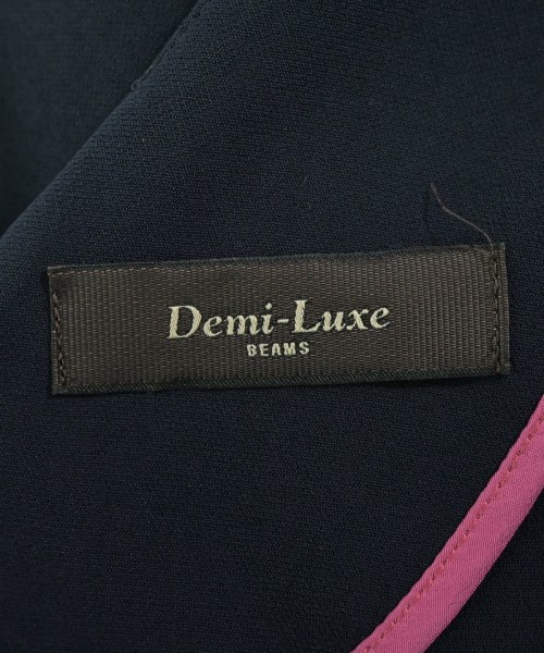 Demi-Luxe BEAMS（デミルクスビームス）ワンピース 紺 サイズ:36(S位) レディース/2200670112012