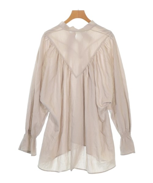 Demi-Luxe BEAMS(デミルクスビームス)ブラウス ベージュ サイズ:38(M位)/2200672393433