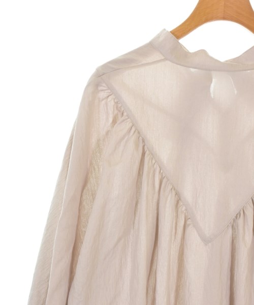 Demi-Luxe BEAMS（デミルクスビームス）ブラウス ベージュ サイズ:38(M位) レディース/2200672393433