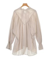 Demi-Luxe BEAMS（デミルクスビームス）ブラウス ベージュ サイズ:38(M位) レディース/2200672393433