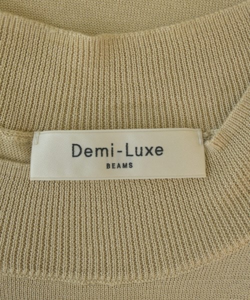 Demi-Luxe BEAMS（デミルクスビームス）ニット・セーター ベージュ サイズ:-(M位) レディース/2200675629027