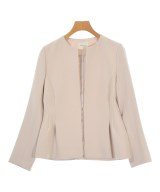 Demi-Luxe BEAMS（デミルクスビームス）ノーカラージャケット ベージュ サイズ:36(S位) レディース/2200675888028