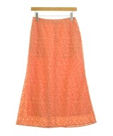 Demi-Luxe BEAMS（デミルクスビームス）ロング・マキシ丈スカート オレンジ サイズ:36(S位) レディース/2200693626091