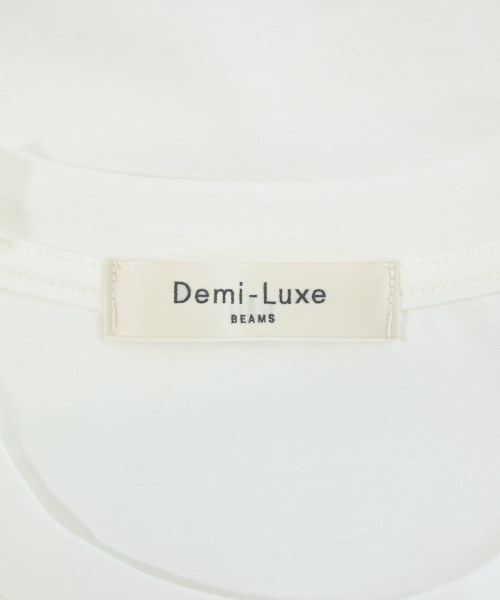 Demi-Luxe BEAMS（デミルクスビームス）Tシャツ・カットソー 白 サイズ:-(L位) レディース/2200694662012