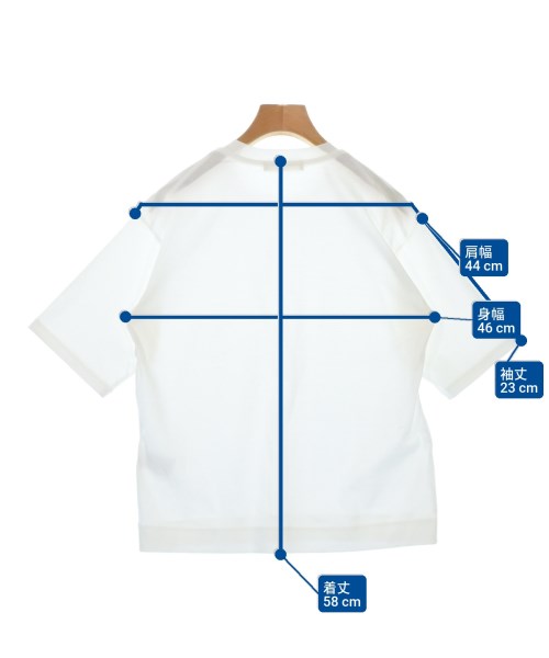 Demi-Luxe BEAMS（デミルクスビームス）Tシャツ・カットソー 白 サイズ:-(L位) レディース/2200694662012