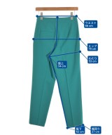 Demi-Luxe BEAMS（デミルクスビームス）スラックス 緑 サイズ:36(S位) レディース/2200694763061