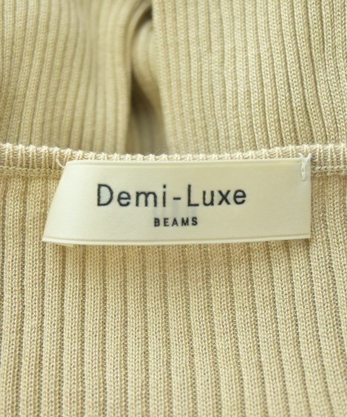 Demi-Luxe BEAMS（デミルクスビームス）ニット・セーター ベージュ サイズ:-(XS位) レディース/2200689870033
