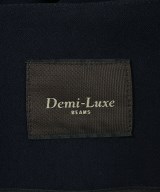 Demi-Luxe BEAMS（デミルクスビームス）ノーカラージャケット 紺 サイズ:38(M位) レディース/2200693104018