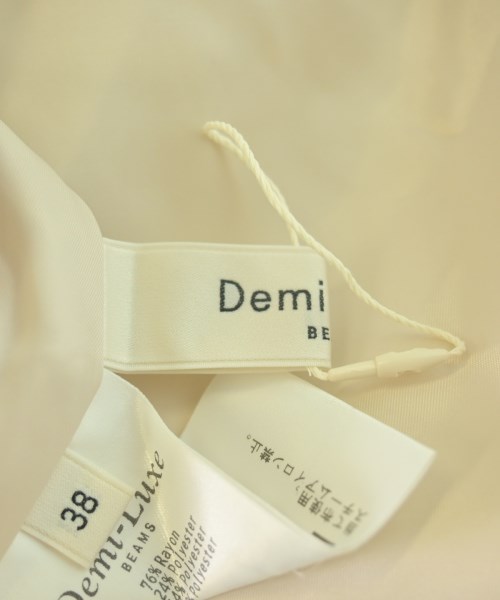 Demi-Luxe BEAMS（デミルクスビームス）ワンピース 白 サイズ:38(M位) レディース/2200689568084