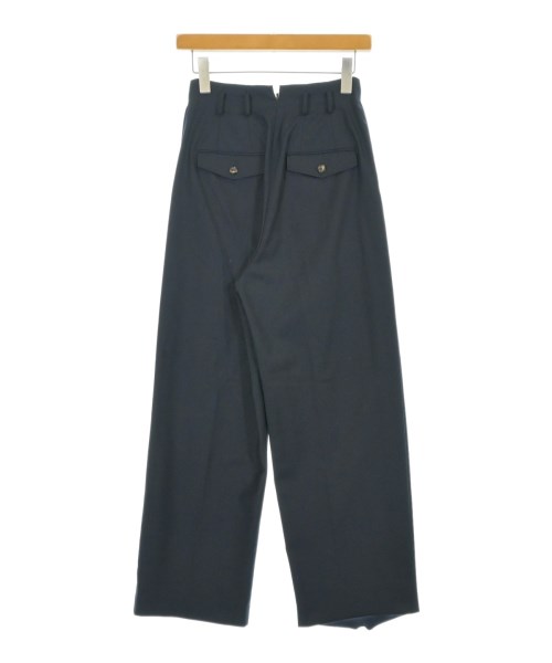 Demi-Luxe BEAMS（デミルクスビームス）スラックス 紺 サイズ:34(XS位) レディース/2200697140029