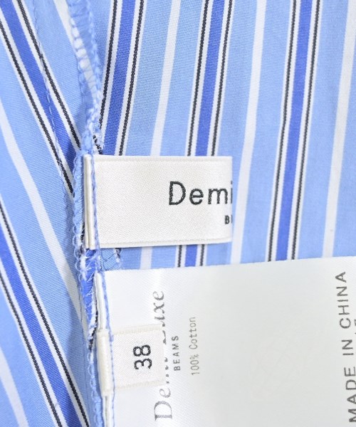 Demi-Luxe BEAMS（デミルクスビームス）ブラウス 青 サイズ:38(M位) レディース/2200693389026
