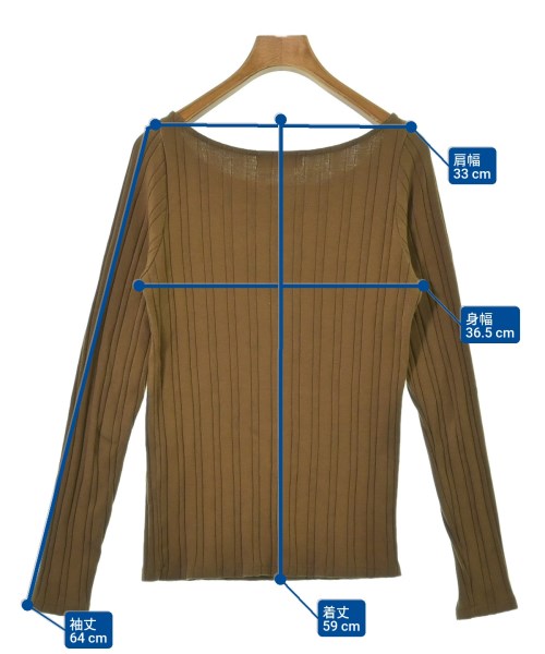 Demi-Luxe BEAMS（デミルクスビームス）Tシャツ・カットソー 茶 サイズ:-(M位) レディース/2200693819028