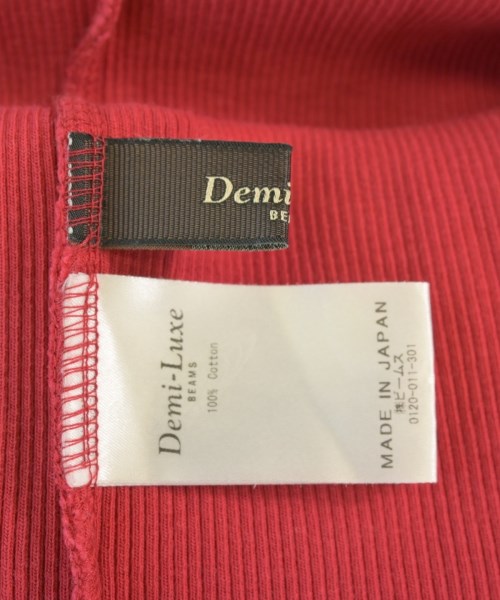 Demi-Luxe BEAMS（デミルクスビームス）Tシャツ・カットソー 赤 サイズ:-(XS位) レディース/2200697893024