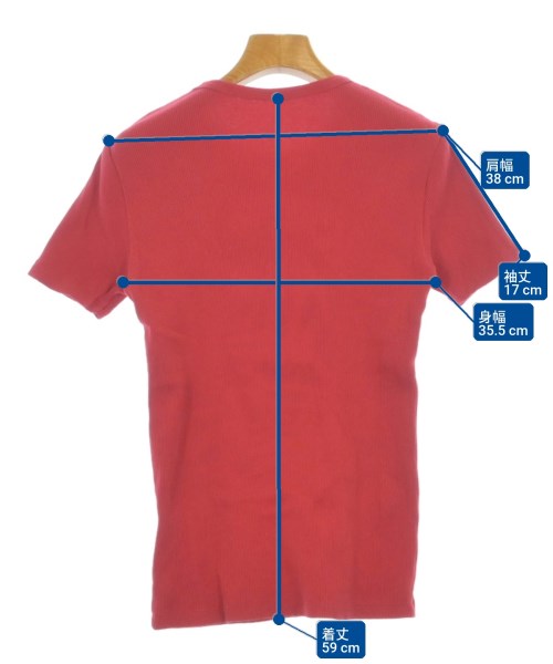 Demi-Luxe BEAMS（デミルクスビームス）Tシャツ・カットソー 赤 サイズ:-(XS位) レディース/2200697893024