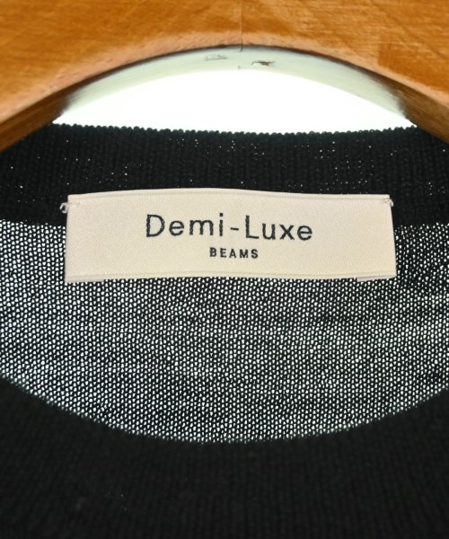 Demi-Luxe BEAMS（デミルクスビームス）ニット・セーター 黒 サイズ:-(S位) レディース/2200694334018