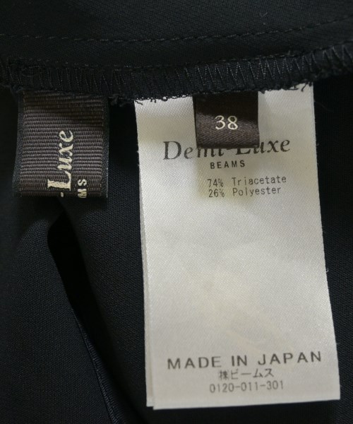 Demi-Luxe BEAMS（デミルクスビームス）ブラウス 黒 サイズ:38(M位) レディース/2200694865093