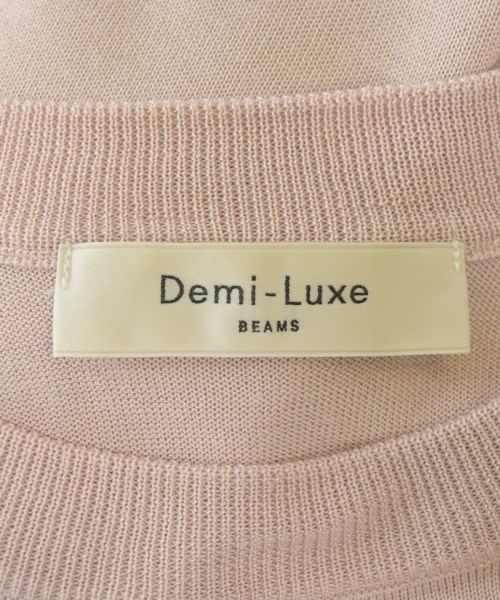 Demi-Luxe BEAMS（デミルクスビームス）ニット・セーター ピンク サイズ:-(L位) レディース/2200695863012
