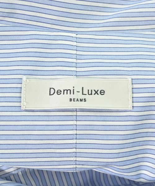 Demi-Luxe BEAMS（デミルクスビームス）カジュアルシャツ 青 サイズ:36(S位) レディース/2200693884163