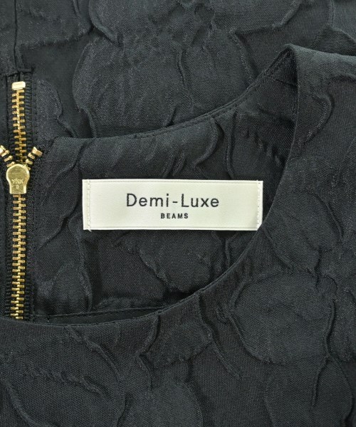 Demi-Luxe BEAMS（デミルクスビームス）ワンピース 黒 サイズ:38(M位) レディース/2200694395026