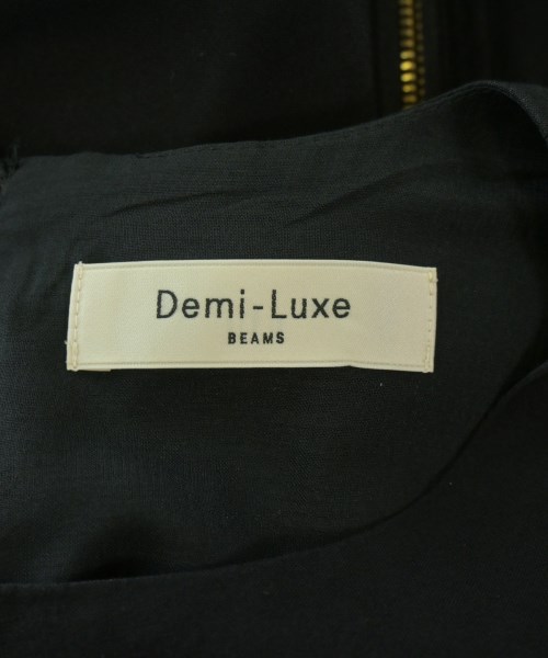 Demi-Luxe BEAMS（デミルクスビームス）ワンピース 黒 サイズ:36(S位) レディース/2200699824019