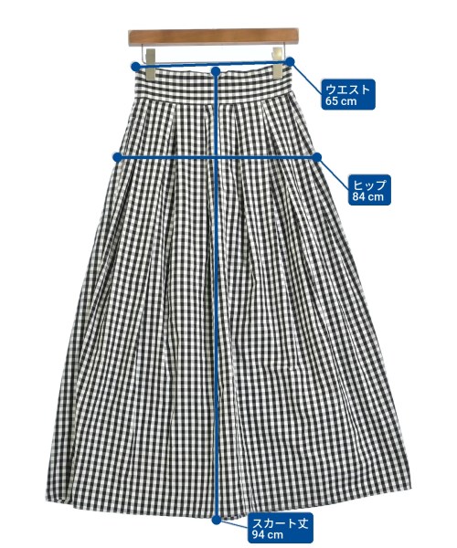 Demi-Luxe BEAMS（デミルクスビームス）ロング・マキシ丈スカート 黒 サイズ:36(S位) レディース/2200700295012