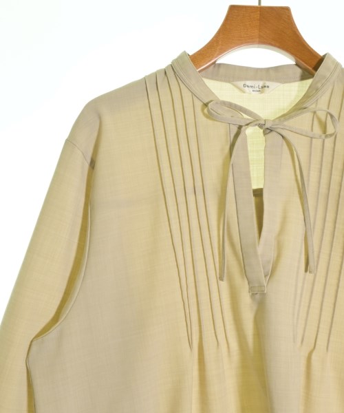 Demi-Luxe BEAMS（デミルクスビームス）ワンピース ベージュ サイズ:38(M位) レディース/2200700497027