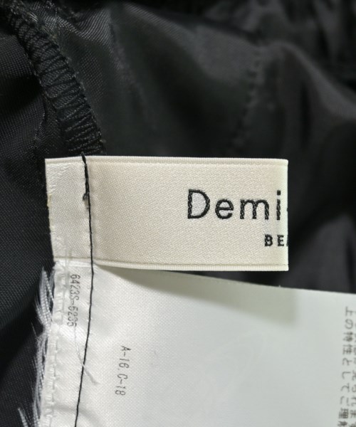 Demi-Luxe BEAMS（デミルクスビームス）ひざ丈スカート 黒 サイズ:38(M位) レディース/2200700497096