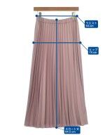 Demi-Luxe BEAMS（デミルクスビームス）ロング・マキシ丈スカート ピンク サイズ:38(M位) レディース/2200701597030