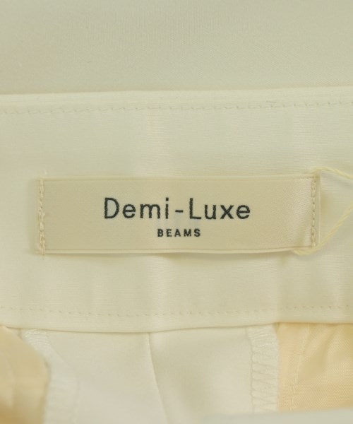 Demi-Luxe BEAMS（デミルクスビームス）スラックス 白 サイズ:38(M位) レディース/2200700745128