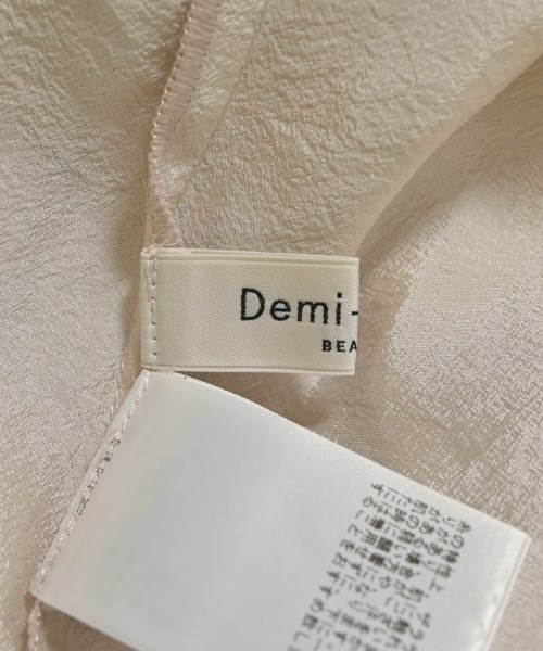 Demi-Luxe BEAMS（デミルクスビームス）ブラウス ベージュ サイズ:F レディース/2200647751060
