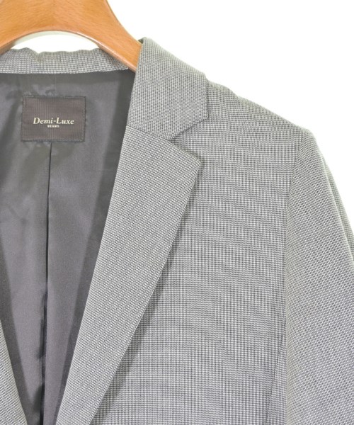 Demi-Luxe BEAMS（デミルクスビームス）カジュアルジャケット 黒 サイズ:38(M位) レディース/2200650693029